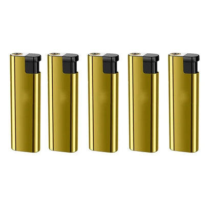 Outdoor Windproof Blue Flame Lighter – Direct Injection Cigarette Lighter for Camping & Smoking Tools (1/50 Pack)