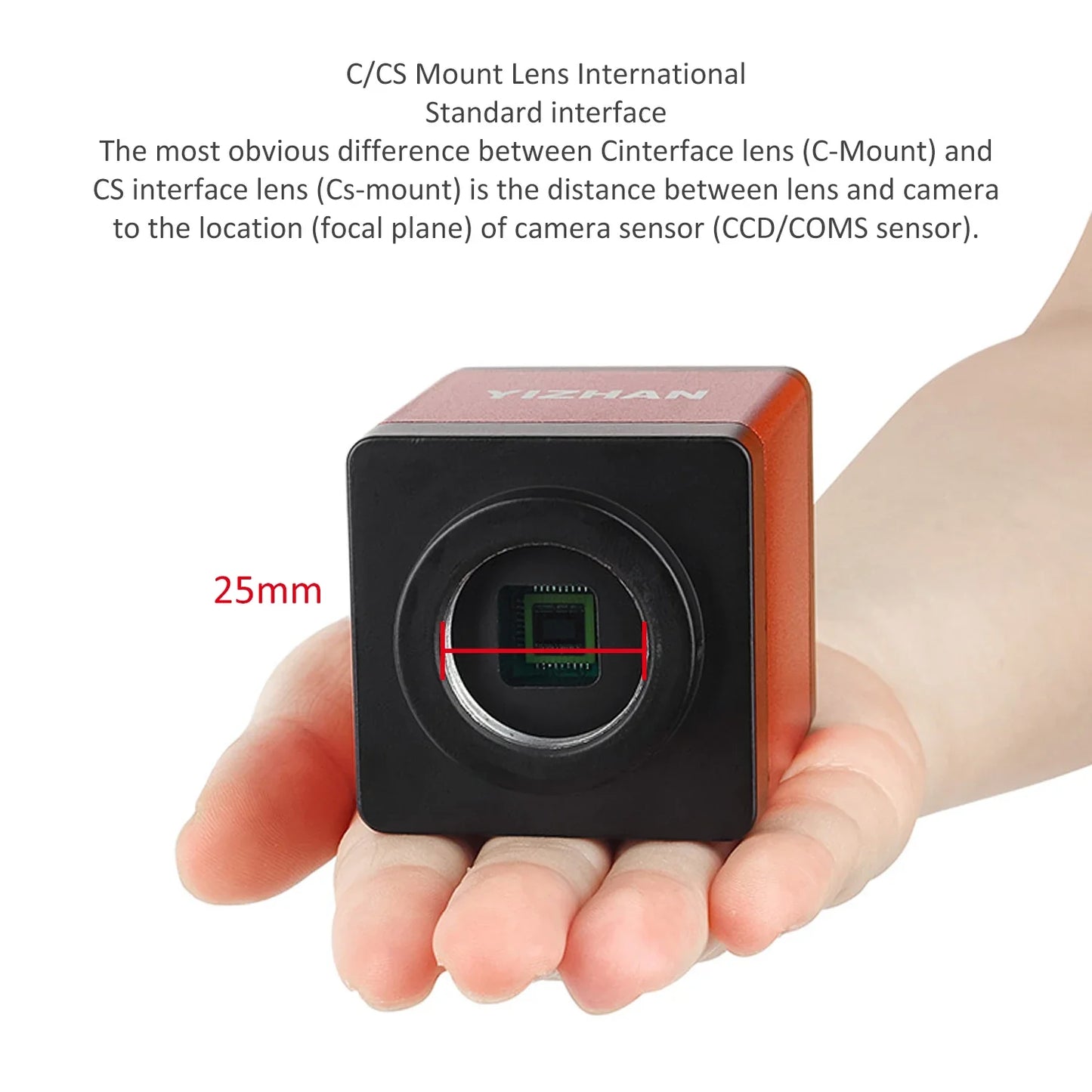 1080P 4K Digital Microscope – Full HD Industrial C-Mount Camera for PCB Welding & Mobile Phone Repair