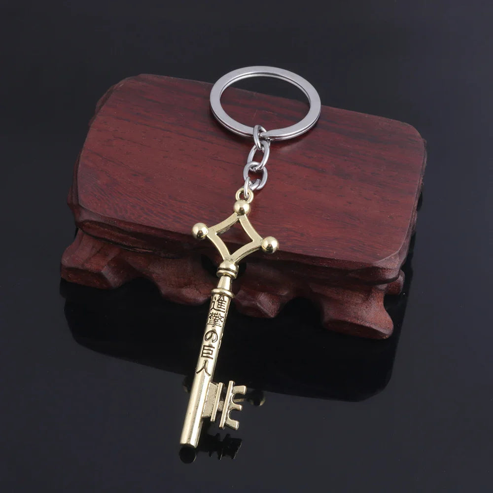 Anime Wings of Liberty Keychain – Scouting Legion Cosplay Pendant Keyring for Backpack Jewelry Gift for Women & Men