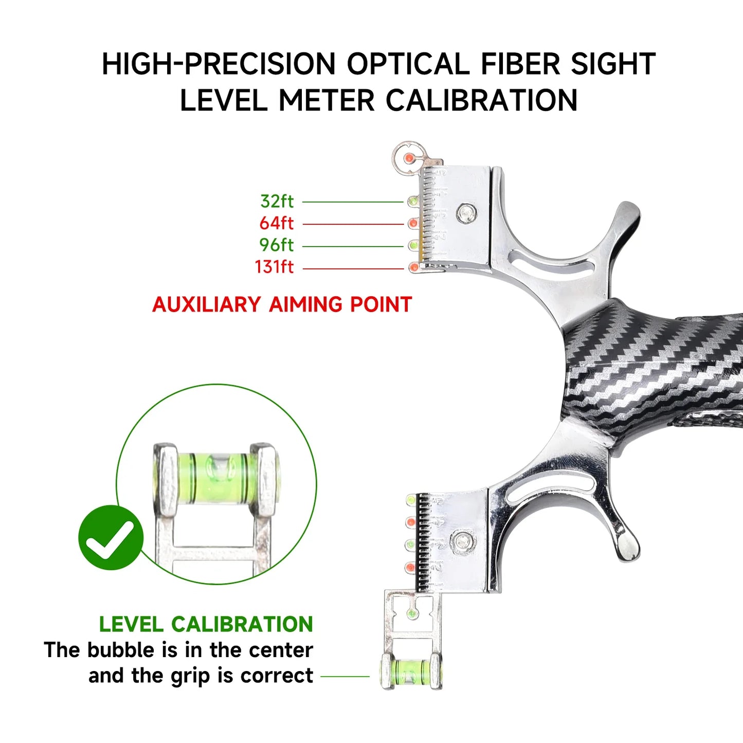 High-Quality Metal Slingshot – Anti-Slip Handle Precision Aiming Catapult for Outdoor Hunting, Shooting & Target Practice Kit