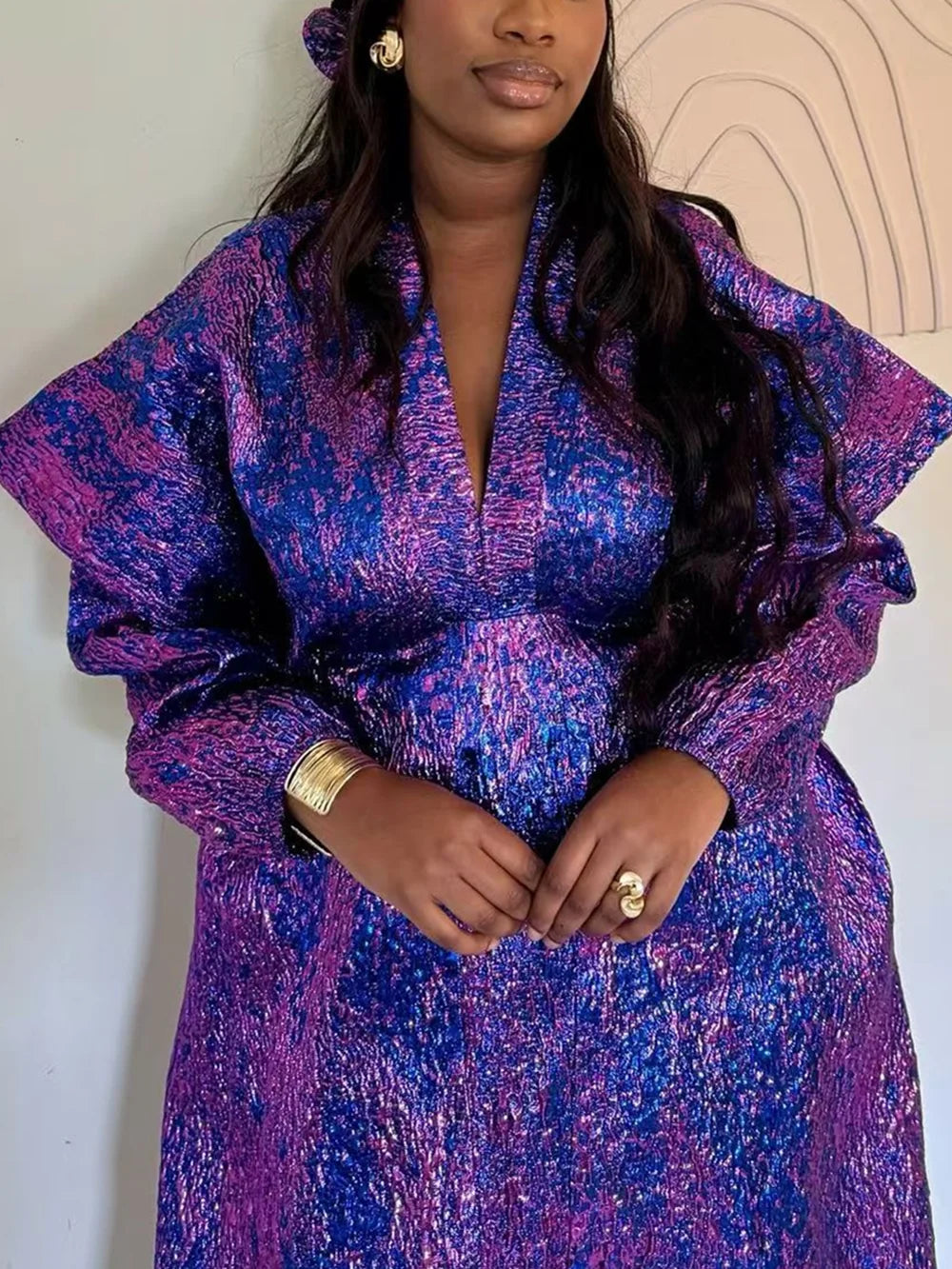 African Dresses for Women - Traditional Dashiki Ankara Gown, Abaya, Kaftan Maxi Long Dress