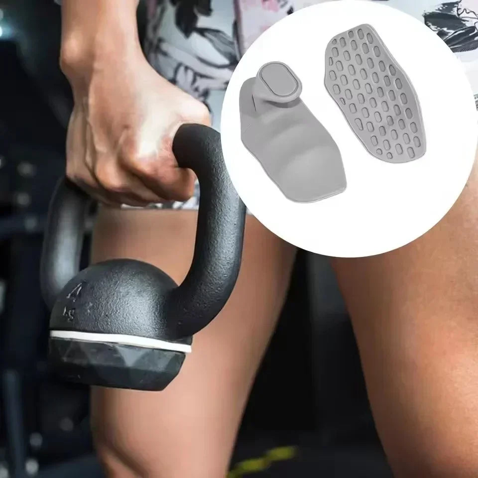 Gym Gloves with Silicone Palm Grip – Hand Protection for Weightlifting, Crosstraining, Gymnastics & Exercise