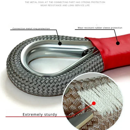 20T Car Towing Rope - Heavy Duty Off-Road Vehicle Recovery Strap, Wear Resistant Rescue Tow Line