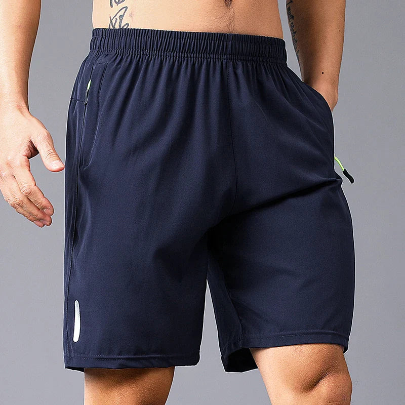 Men's Summer Beach Shorts – Quick-Drying, Breathable Elastic Fitness & Running Casual Shorts