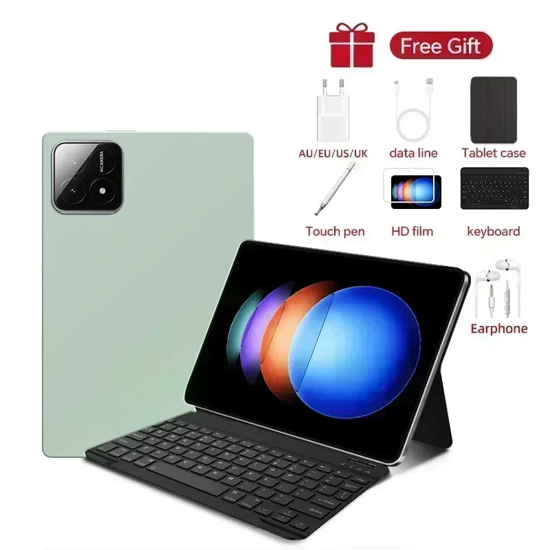New7S Pro 2025 Tablet – Snapdragon 8 Gen 2, 4K Screen, 22GB RAM, 2TB Storage, Android 14, Dual-Mode 5G & Wi-Fi, 20000mAh Battery