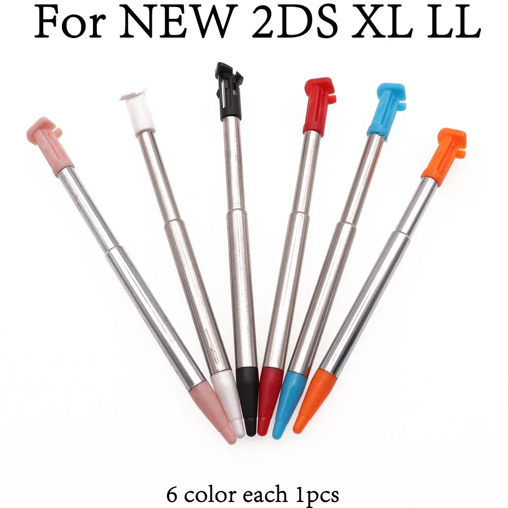 Touch Screen Stylus Pen - Plastic & Metal Replacement Pen for NDSL, NDSi, 2DS, 3DS XL & Wii U