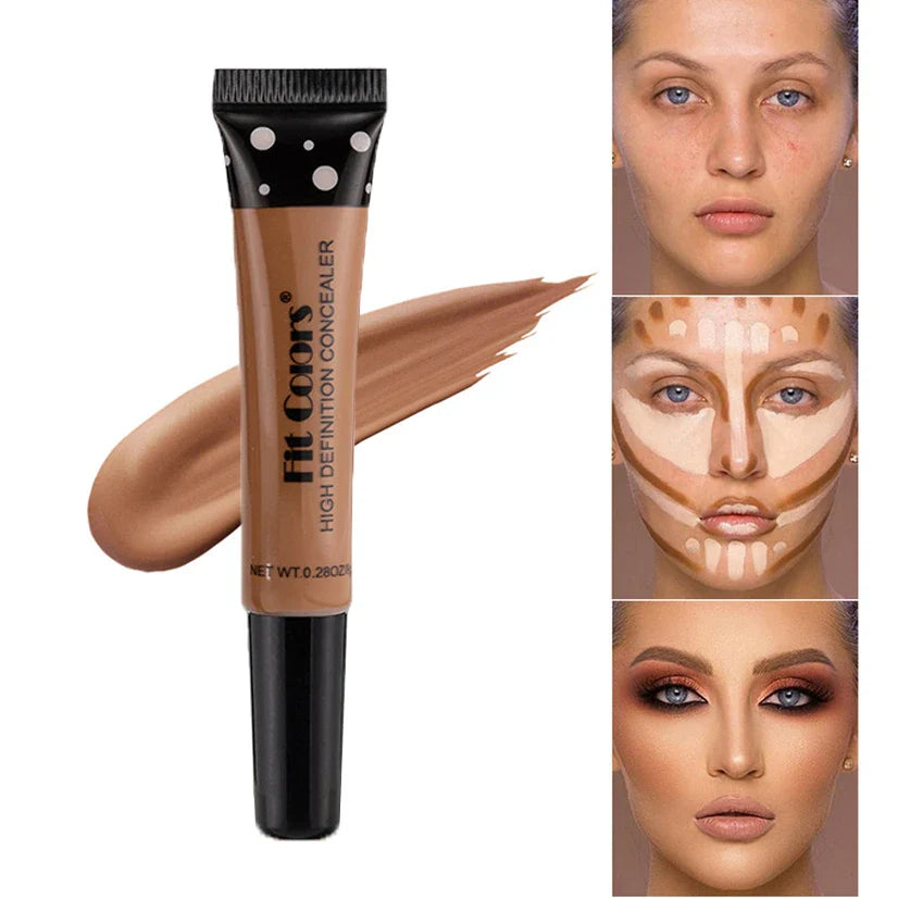 Nude Waterproof BB Cream Foundation – Oil-Control, Blemish-Covering, Long-Lasting Brightening Concealer Base