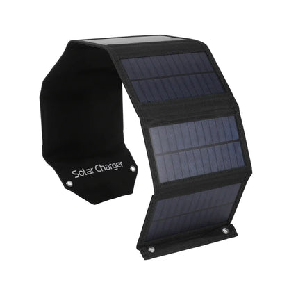 60W 80W 100W Foldable Solar Panel — 5V USB Portable Waterproof Charger for Phone, Camping & Power Bank