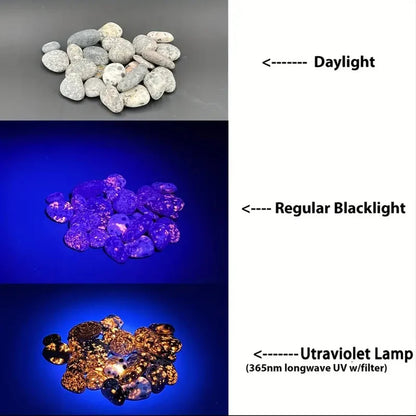 Natural Flame Stone Beads - Yooperlite & Fire Sodalite Loose Spacer Beads for DIY Bracelets and Necklaces