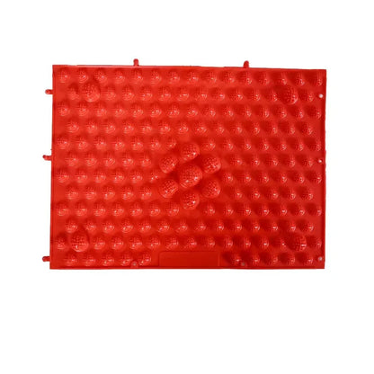 Reflexology Foot Massage Spike Mat — Yoga Cushion Pad for Anti-Stress, Blood Circulation & Toe Pressure Therapy