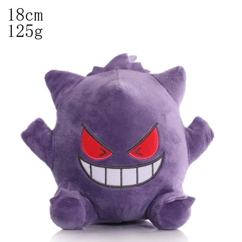 20cm Pokemon Plush Toys – Kawaii Pikachu, Raichu, Jenny, and Turtle Anime Dolls for Kids' Birthday & Christmas Gifts