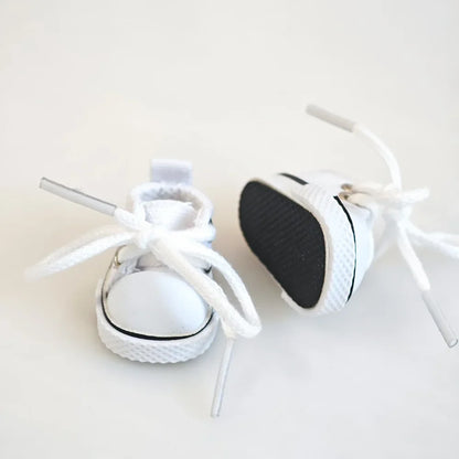 Cute 17cm Labubu Doll Clothes Set - Classic Dress Outfit & Accessories for V2 Mini Dolls, Girl Kid Gift