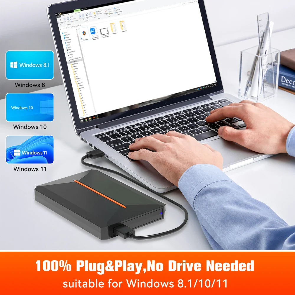 Launchbox Retro Gaming Hard Drive Console for PS4/PS3/PS2/WiiU/Wii/N64/DC/PS1 & PC with 3760+ 3D Games