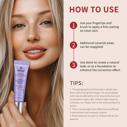 3Pcs/Set CC Cream Centella – Korean Color-Changing Liquid Foundation, Face Base Makeup & Foundation Cream