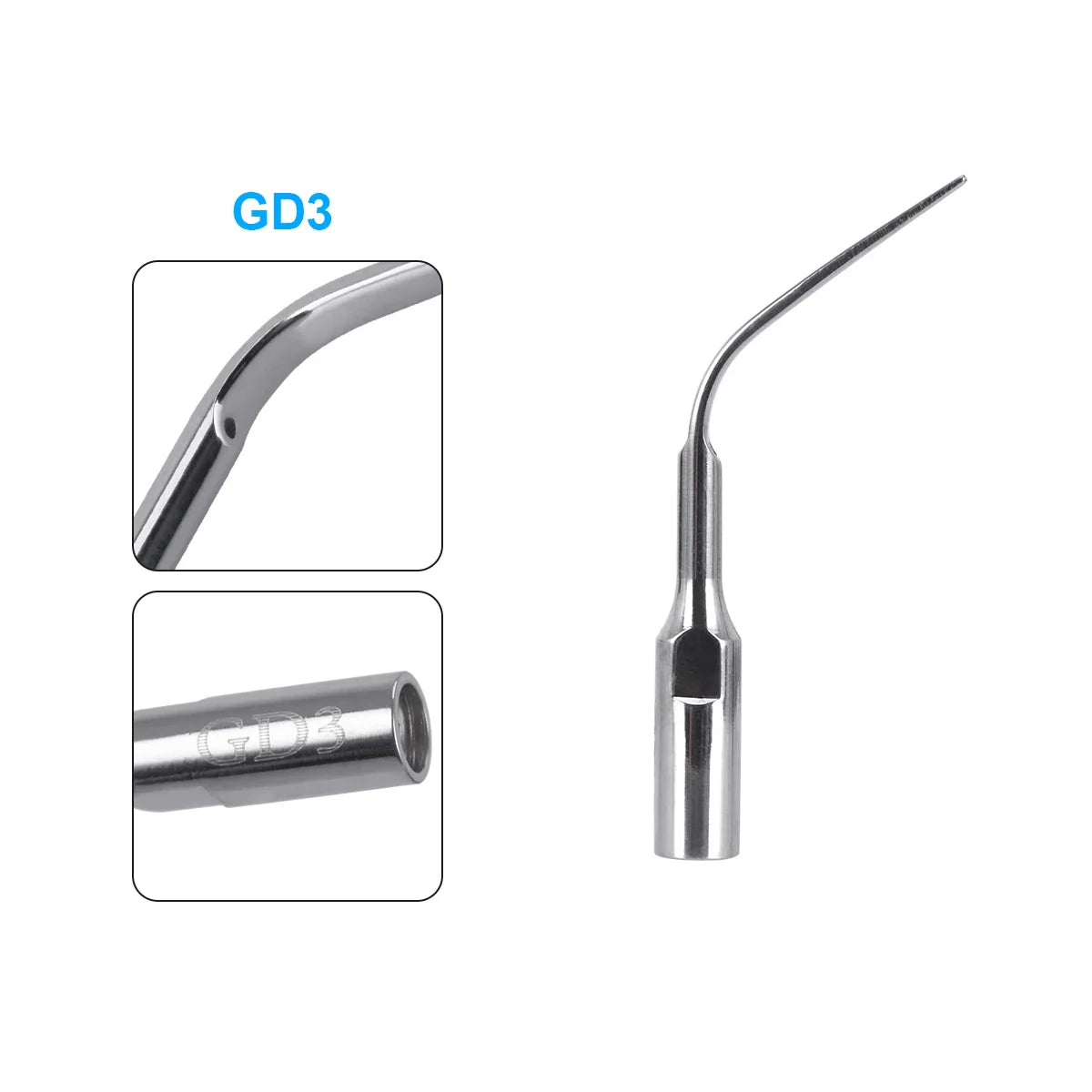 AZDENT 5pcs Dental Scaler Tips – Compatible with EMS, WOODPECKER, SATELEC, DTE, NSK Ultrasonic Scalers