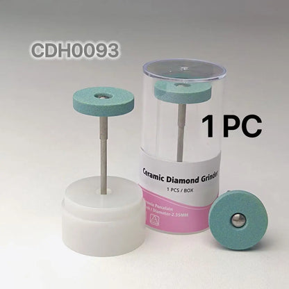 Diamond Polishing Stone Grinder - 2.35mm Shank Coarse Grit Polishing Head for Precision Finishing
