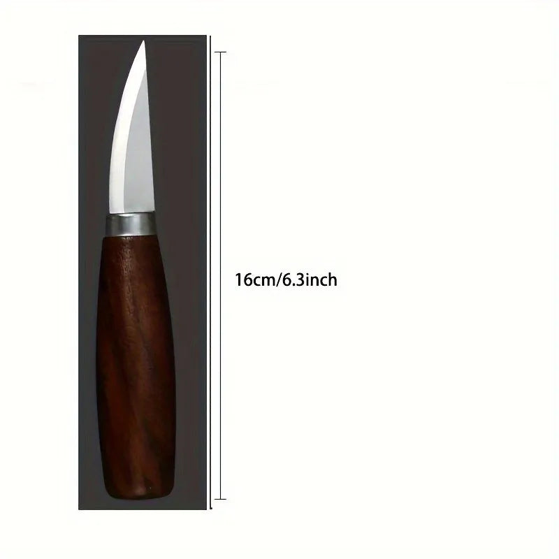 Wood Carving Knife Set - DIY Manual Woodworking Chisel Tools for Carving, Chipping & Craft Projects