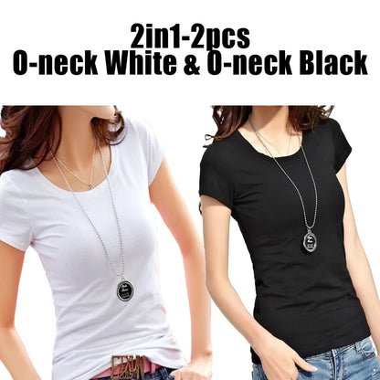 Women’s Thermal Velvet Long Sleeve Shirt - O Neck Slim Fit Cropped Bottoming Top for Winter Warmth