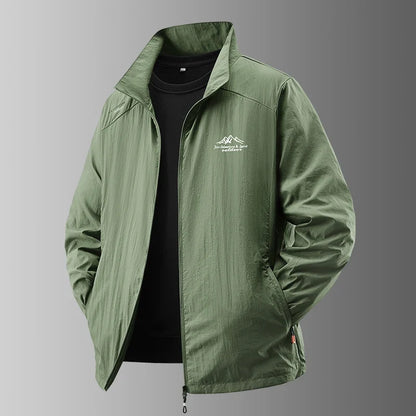 Men’s UV Protection Summer Jacket - Ultra-Light Breathable Sunproof Fishing Coat for Outdoor Activities