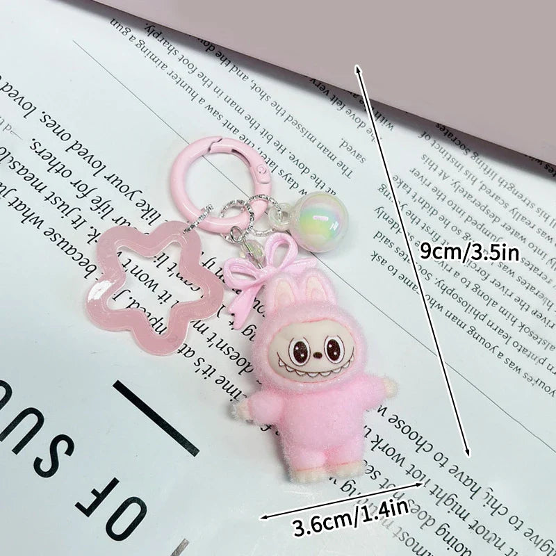 New Cartoon Keychain — Cute Bag & Backpack Pendant, Earphone Case Decoration, Car Keyring Gift Accessory
