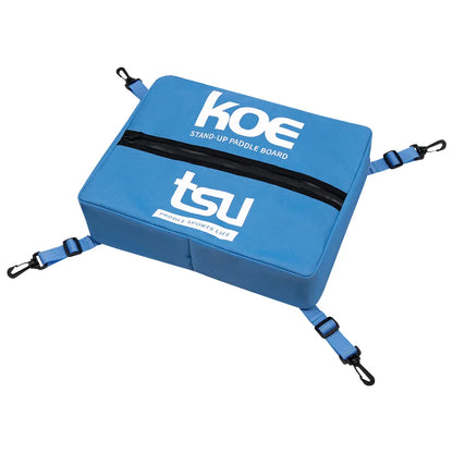 KOETSU Adjustable Paddle Board Storage Bag — Sealed Zipper Deck Cooler & Food Storage for SUP