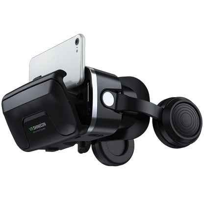 Shinecon 3D VR Glasses – Virtual Reality Headset with Controller for Smartphone Gaming