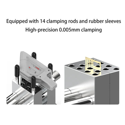 MAZHA T0010 Mini Table Vise - 2-in-1 Adjustable Precision Clamp for Modeling Hobby DIY Projects