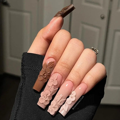 120G Nail Acrylic Powder Set - Clear Pink White Builder Polymer for Nail Extensions & 3D Nail Art