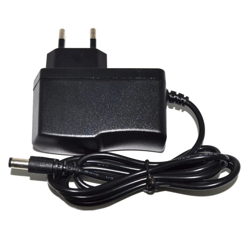 NES/SNES Universal Game Console Power Adapter — Anti-Lightning, Anti-Surge EU Plug Battery Supply Cord