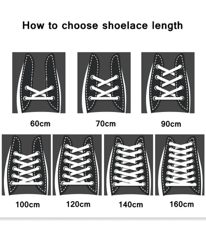 Oval & Semicircle Sneakers Shoe Laces – Classic Woven Round Shoelaces for Adult Unisex Casual & Sports Shoes