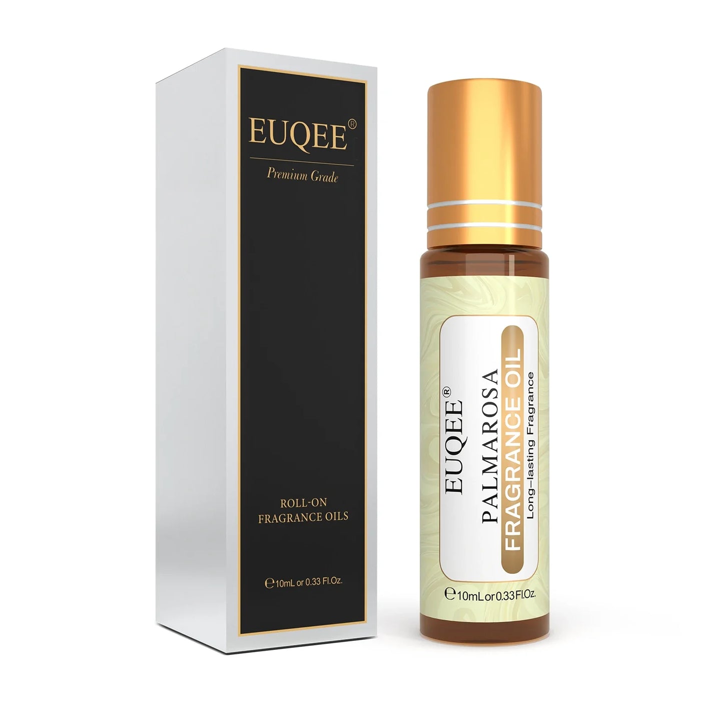 EUQEE 10ml Fragrance Oil Roll-On - Long-Lasting Perfume Scent for Diffusers, Burners & Aromatherapy