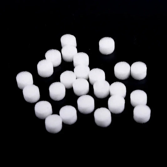 50/100PCS Medical Inhaler Soft Filter Cotton Replacement for Nebulizers & Air Compressors