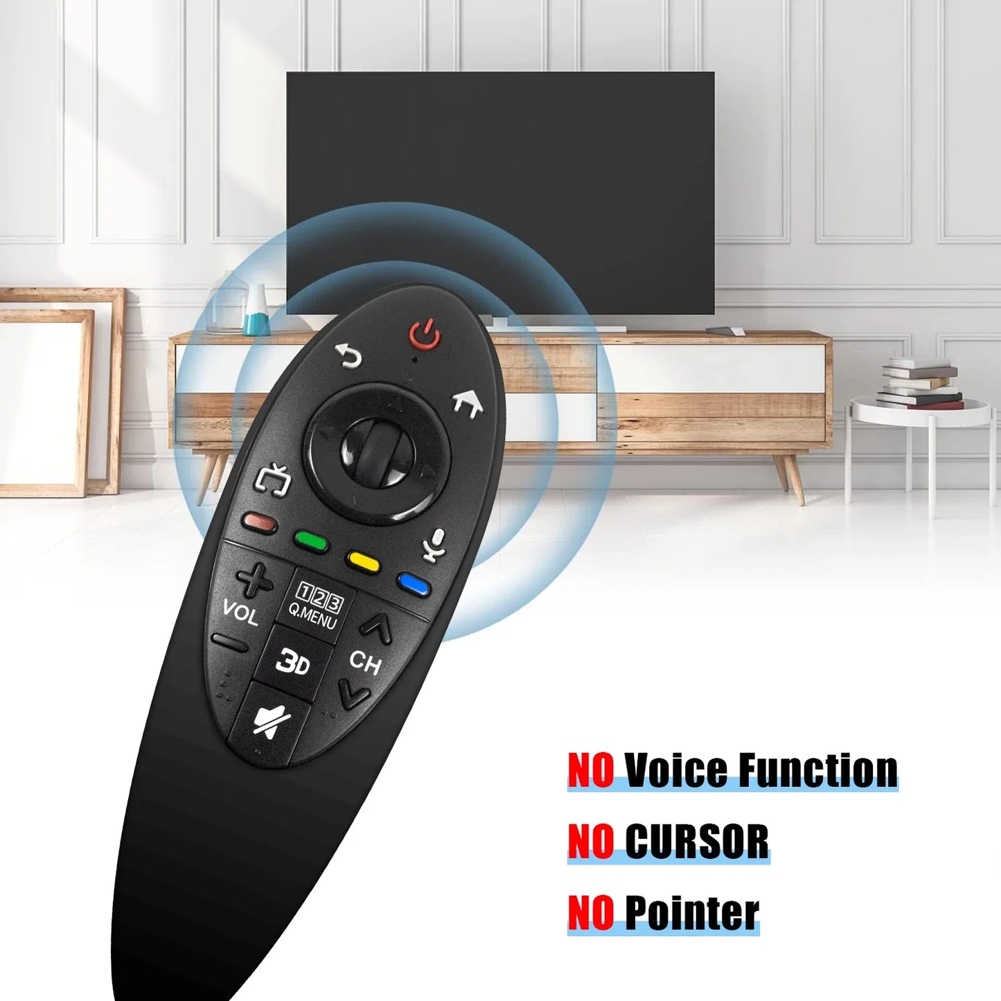 LG AN-MR500G Smart TV Remote Control - Replacement Remote for 3D MBM63935937 Models