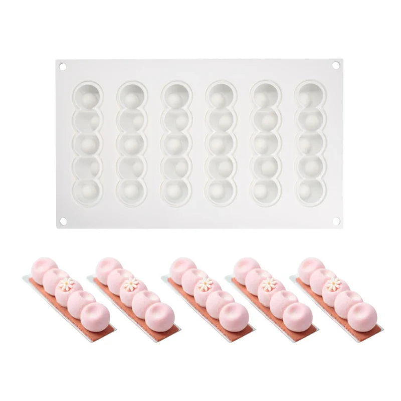 DIY Caterpillar Silicone Mold – Baking Tray for Chocolate, Candy, Biscuits, Cake, Jelly, Ice, Soap & Candle Making, Cute Gift Set