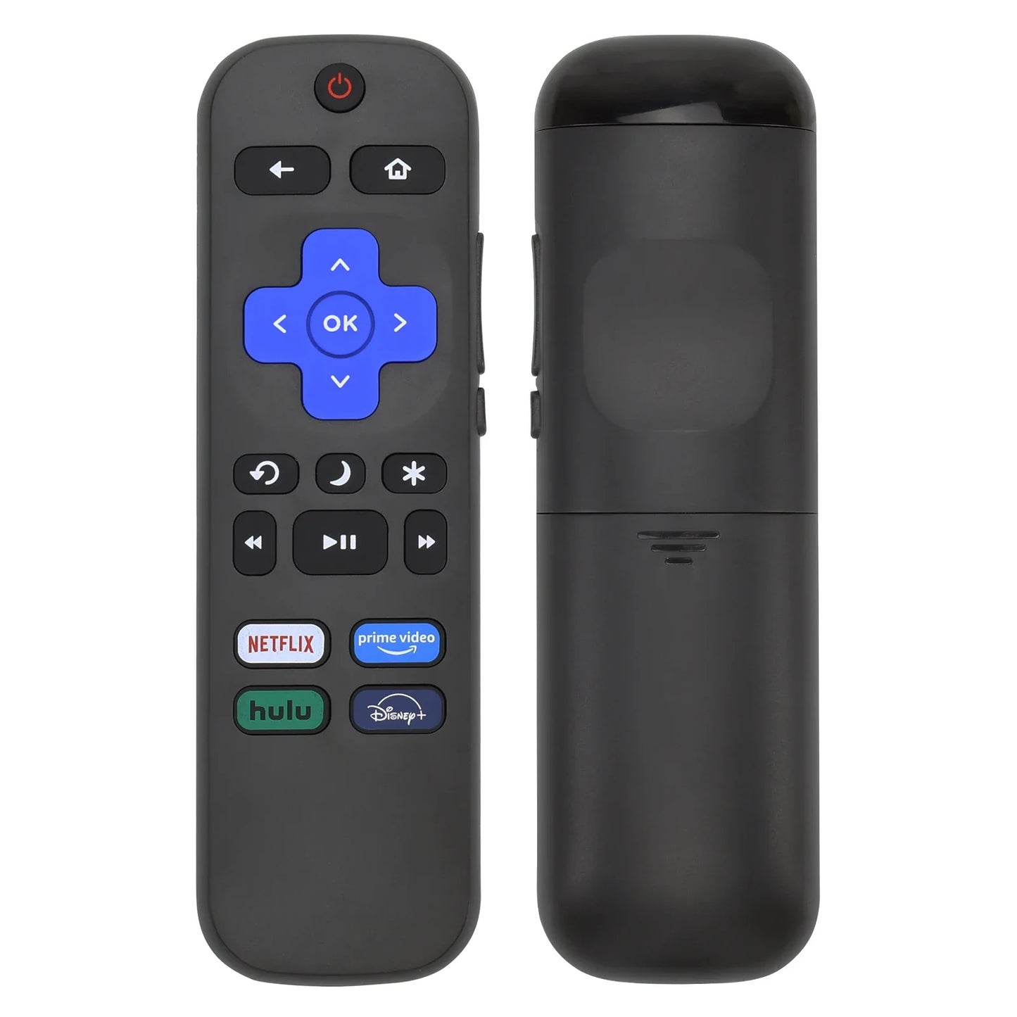 Universal Roku TV Remote Control - Replacement Remote Compatible with TCL, Hisense, Onn, Insignia & Hitachi TVs