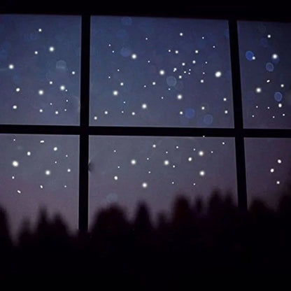 407PCS Glow in the Dark Luminous Wall Stickers - Stars Vinyl Decals for Kids Rooms & Party Decor