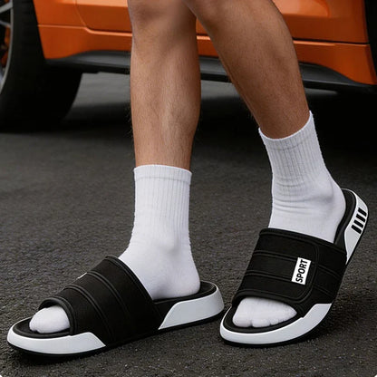 Men’s EVA Sports Slippers - Soft Bottom Summer Indoor Outdoor Casual Sandals Size 40-47