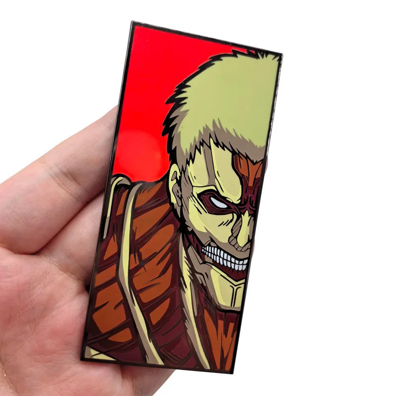 Attack on Titan Enamel Pin Badge - Anime Metal Lapel Pin for Bags, Backpacks & Fan Collectible Gift