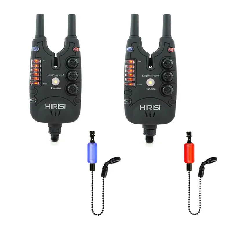 Hirisi Carp Fishing Bite Alarm - Adjustable Volume, Tone & Sensitivity LED Indicator B150