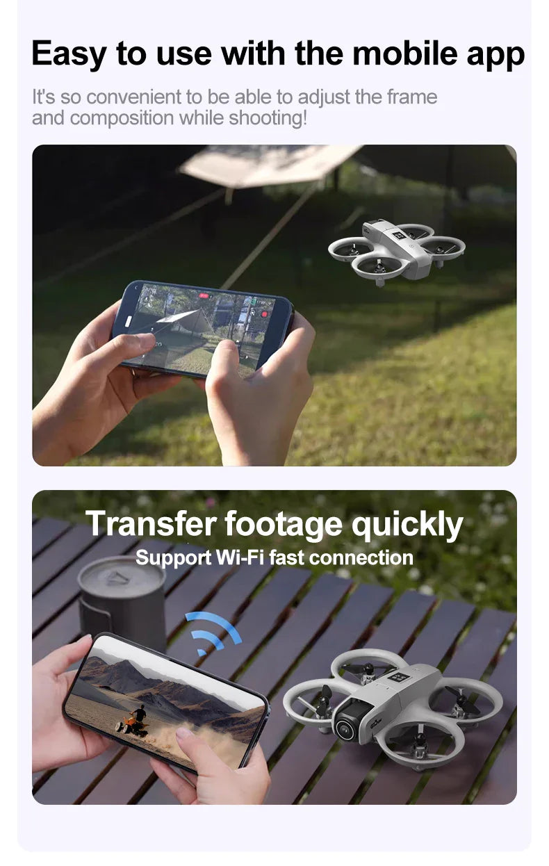 GT3 8K GPS Drone – Professional Foldable Quadcopter with 180° Dual HD Cameras, 5G WiFi, Obstacle Avoidance & Brushless Motors