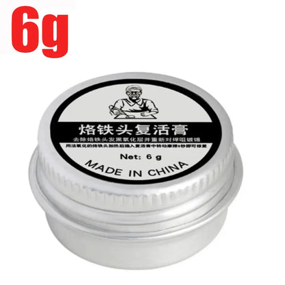 Soldering Iron Tip Refresher Paste - 150-6G Cleaning Cream for Tin Recovery and Iron Head Maintenance