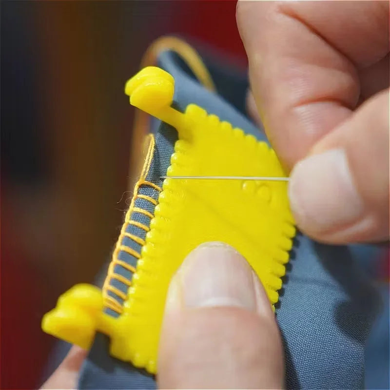 Clip-On Seam Guide - Portable Sewing Edge Guide & Needle Gauge for Quilting and DIY