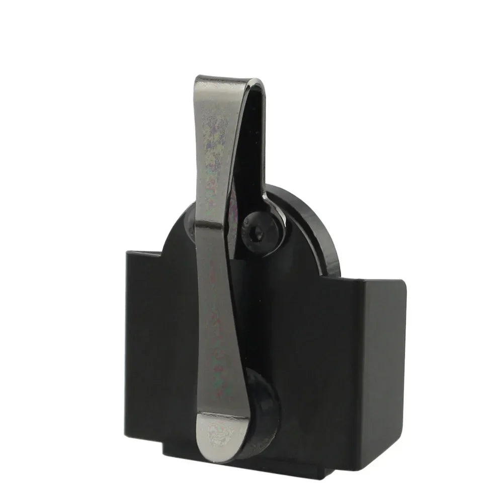 Magnetic Pocket Magazine Holder – Heavy-Duty Holster with Belt Clips for 9mm & .40 S&W, Hunting & Shooting Accessories