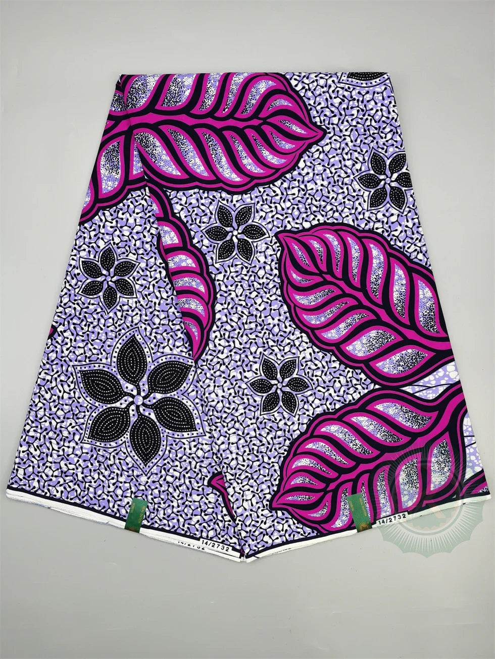African Wax Fabric - Cotton Nigerian Ankara Batik Block Print Sewing Cloth