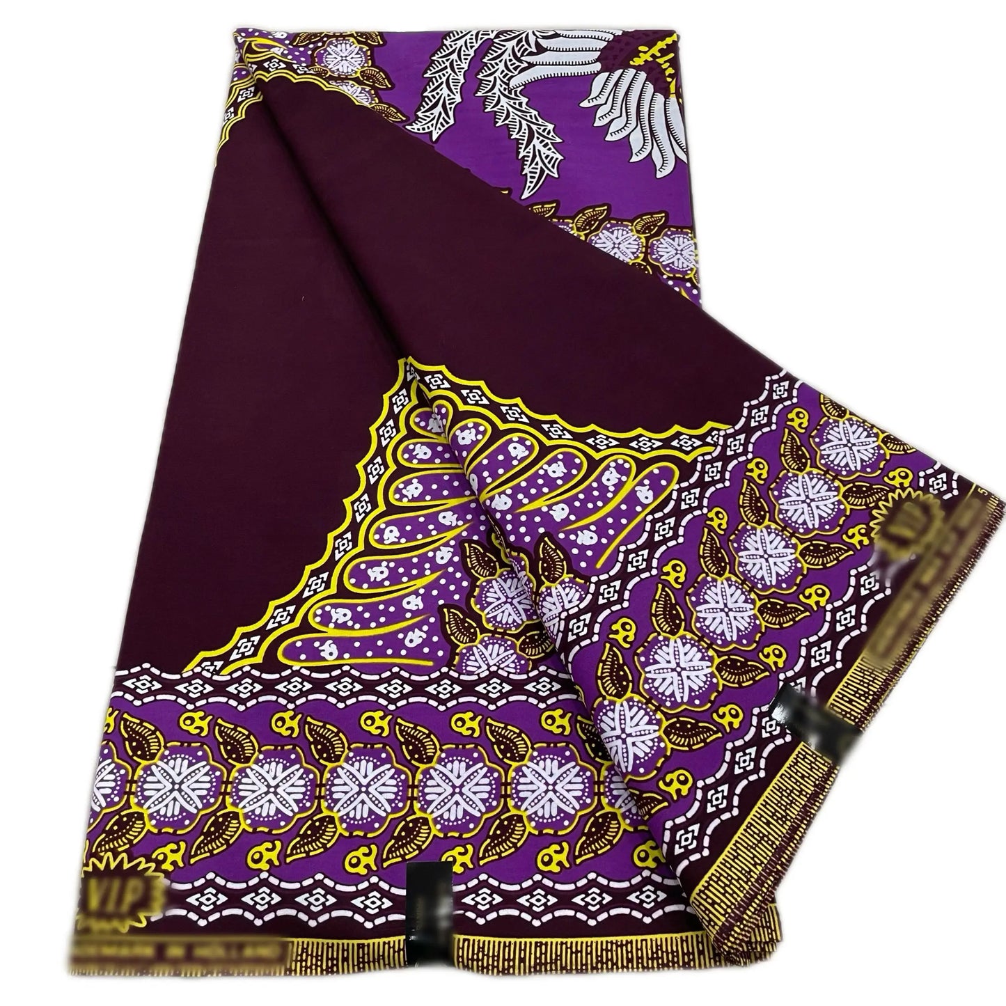 Ankara Wax Print Fabric - 100% Cotton Soft African Pagne Fabric for Dresses & Sewing