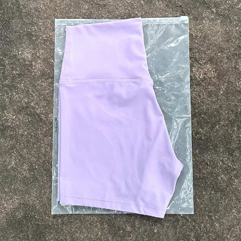 Women’s High Waist Yoga Shorts - Slim Fit Butt Lift Biker Shorts for Gym, Running, and Sports Workouts