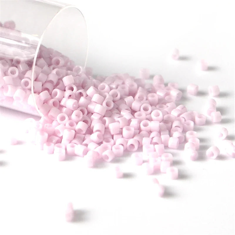 Miyuki Delica Seed Beads - 11/0 Glass Beads for DIY Jewelry, Bracelet Making & Craft Projects