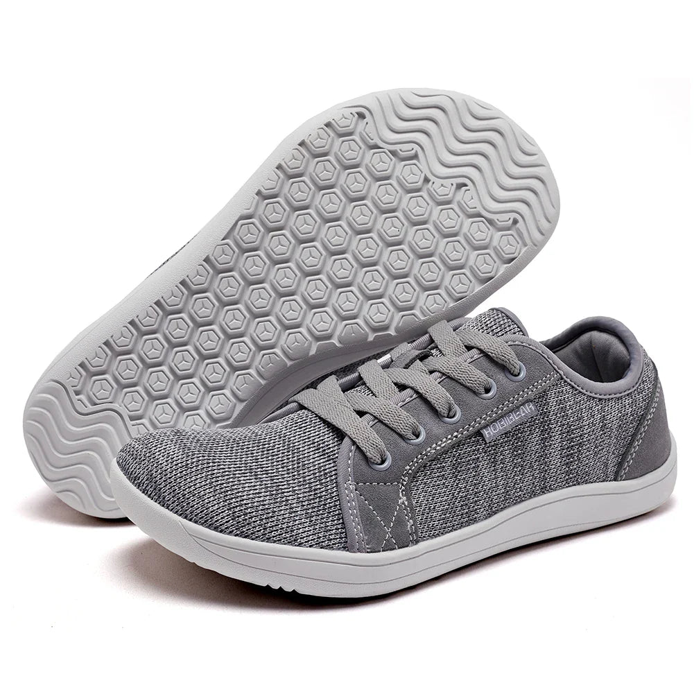 HOBIBEAR Men’s Wide Barefoot Shoes – Unisex Non-Slip Trail Running & Minimalist Walking Sneakers