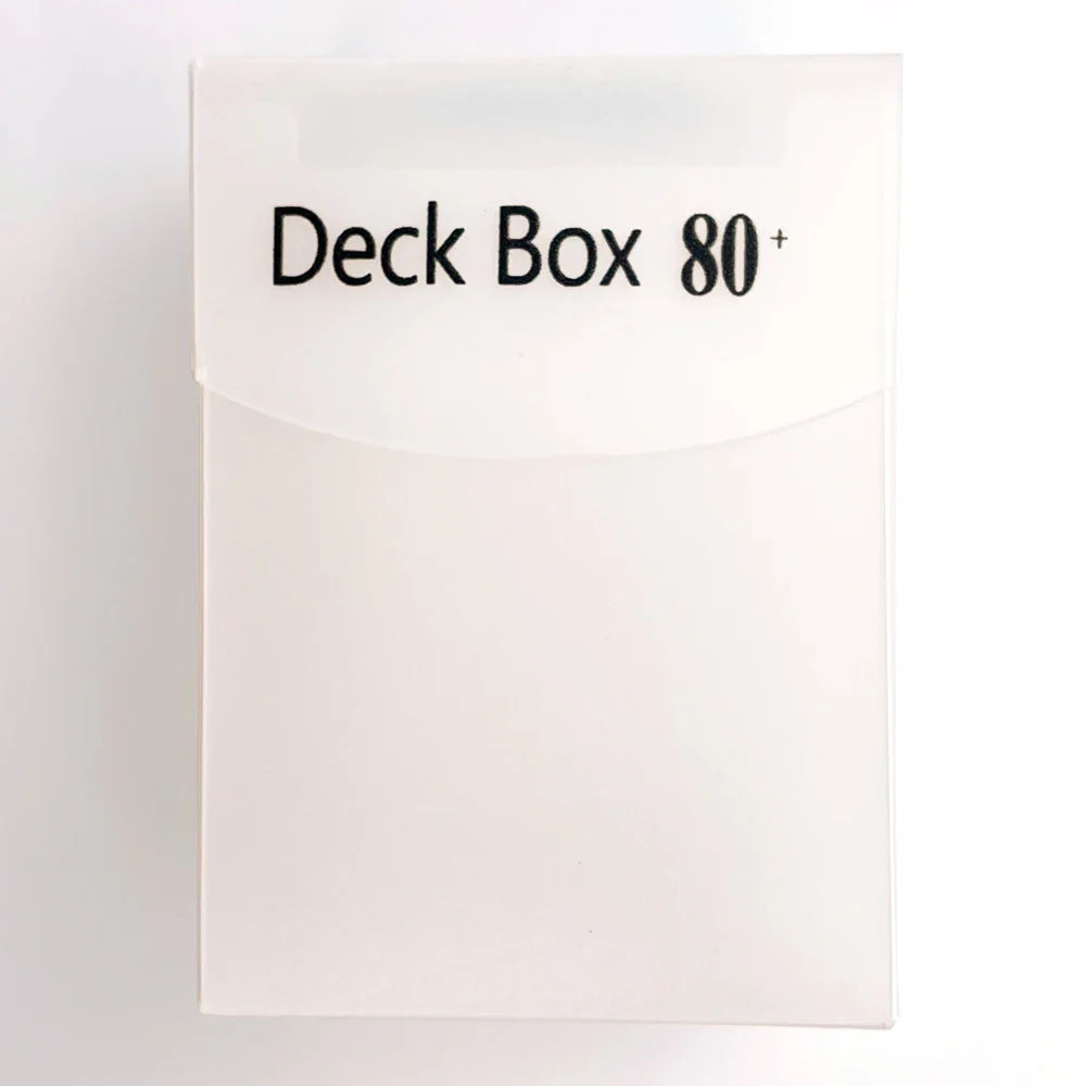 TCG Card Deck Box - 80+ Cards Storage Case Organizer for Magic, Pokémon & Yu-Gi-Oh Collections