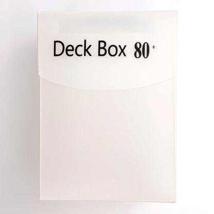 TCG Card Deck Box - 80+ Cards Storage Case Organizer for Magic, Pokémon & Yu-Gi-Oh Collections